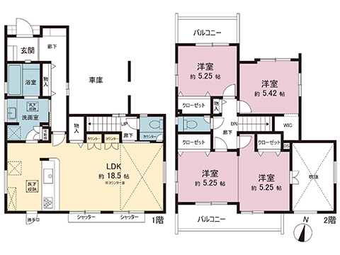 新築戸建 宇都宮市清住３丁目 東武宇都宮線東武宇都宮駅 3,998万円