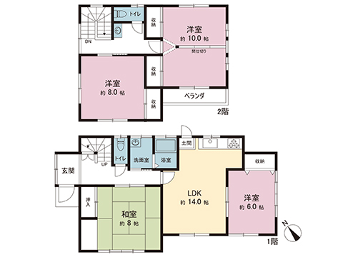中古戸建 伊勢原市桜台１丁目 小田急線伊勢原駅 1,580万円