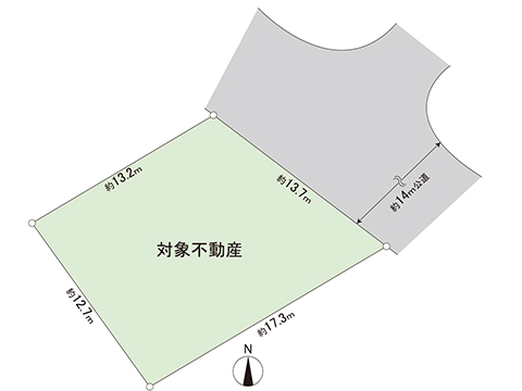 土地 町田市鶴川４丁目 小田急多摩線黒川駅 3,280万円