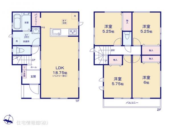 新築戸建 埼玉県桶川市鴨川１丁目13-12 JR高崎線桶川駅 4,090万円