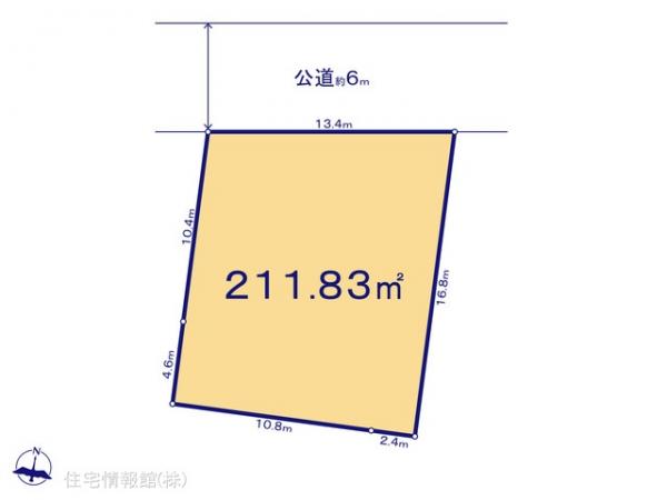 土地 千葉県流山市西平井１丁目3-2 つくばエクスプレス流山セントラルパーク駅 5,680万円