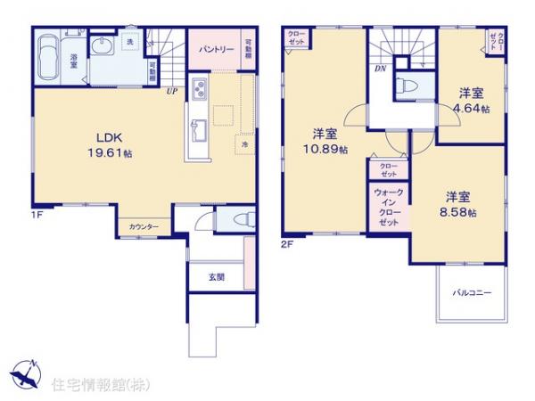新築戸建 千葉県千葉市美浜区真砂５丁目39-16 JR京葉線検見川浜駅 5,598万円