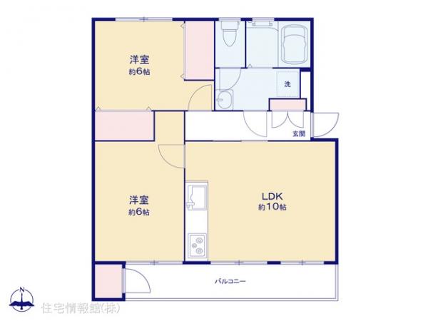 中古マンション 東京都東村山市富士見町１丁目5-14 西武国分寺線小川駅 1,280万円