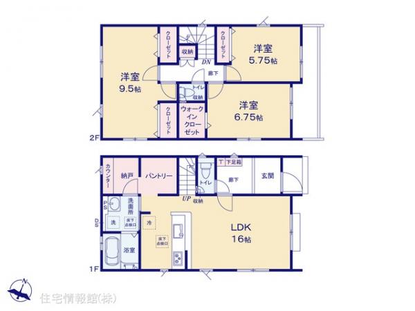 新築戸建 埼玉県富士見市水谷東１丁目 東武東上線志木駅 3,299万円