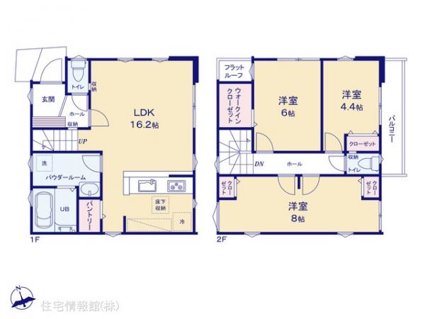 新築戸建 東京都小平市中島町1-18 多摩モノレール玉川上水駅 5,699万円