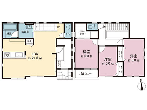 中古戸建 平塚市田村５丁目 JR東海道本線(東京〜熱海)平塚駅 2,780万円