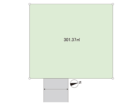 土地 宇都宮市雀の宮７丁目 JR東北本線 (宇都宮線）雀宮駅 1,760万円