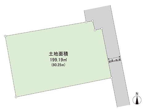 土地 宇都宮市若草５丁目 東武宇都宮線東武宇都宮駅 1,280万円
