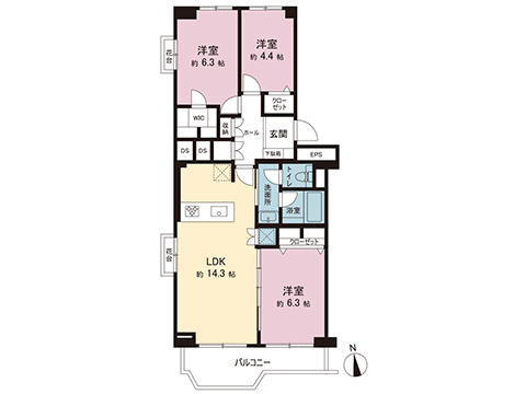 中古マンション 横浜市青葉区青葉台１丁目 東急田園都市線青葉台駅 3,599万円