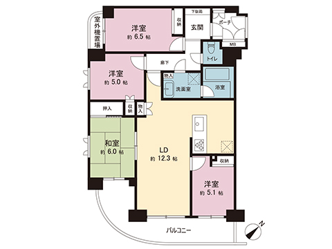 中古マンション 藤沢市藤沢 JR東海道本線(東京〜熱海)藤沢駅 6,490万円