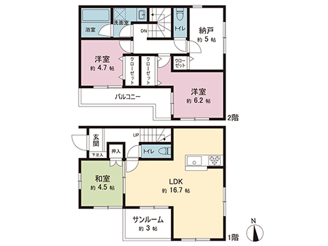 中古戸建 藤沢市高倉 小田急江ノ島線長後駅 4,390万円