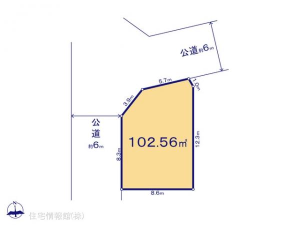 土地 千葉県八千代市八千代台西１０丁目26-12 京成本線八千代台駅 3,690万円
