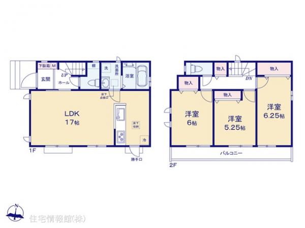 新築戸建 東京都東大和市中央４丁目1039-31 多摩モノレール上北台駅 4,290万円