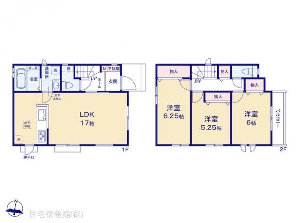 新築戸建 東京都東大和市中央４丁目1039-31 多摩モノレール上北台駅 4,190万円