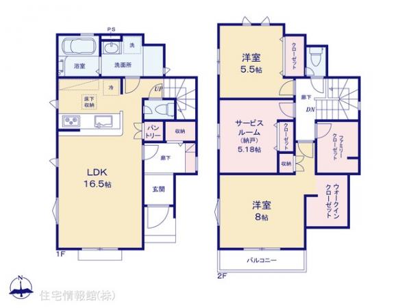 新築戸建 東京都東村山市恩多町１丁目1-6 西武新宿線久米川駅 4,590万円