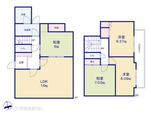 中古戸建 千葉県船橋市丸山２丁目30-7 東武野田線馬込沢駅 2,449万円