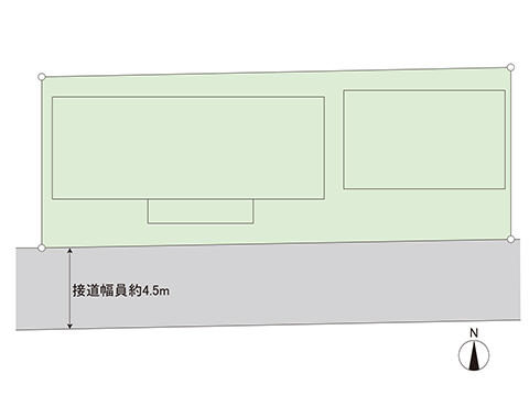 土地 宇都宮市御幸本町 JR東北本線 (宇都宮線）岡本駅 2,380万円