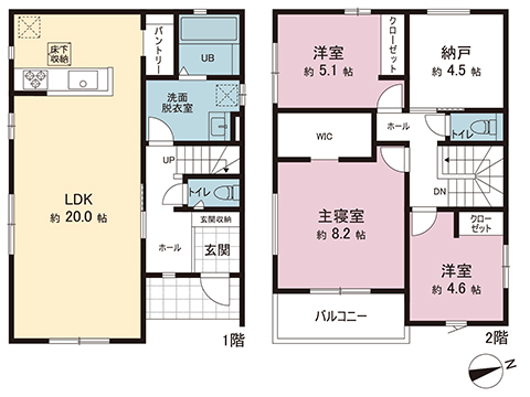 新築戸建 千葉市稲毛区萩台町 千葉都市モノレール動物公園駅 3,480万円