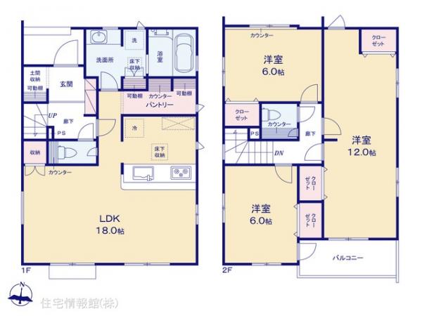 新築戸建 埼玉県坂戸市花影町390-3 東武東上線坂戸駅 3,198万円
