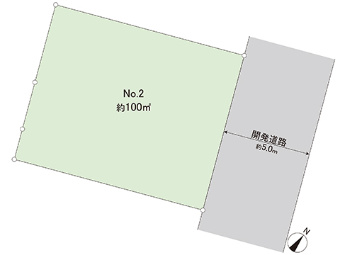 土地 綾瀬市上土棚南２丁目 小田急江ノ島線長後駅 2,230万円