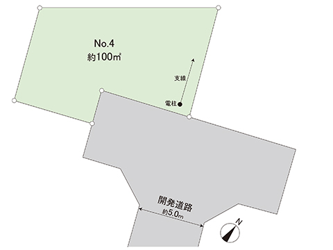 土地 綾瀬市上土棚南２丁目 小田急江ノ島線長後駅 2,130万円