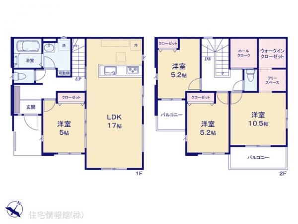 新築戸建 千葉県野田市清水673-77 東武野田線愛宕駅 3,998万円