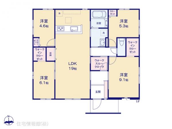 新築戸建 千葉県野田市上花輪1489-27 東武野田線野田市駅 3,998万円
