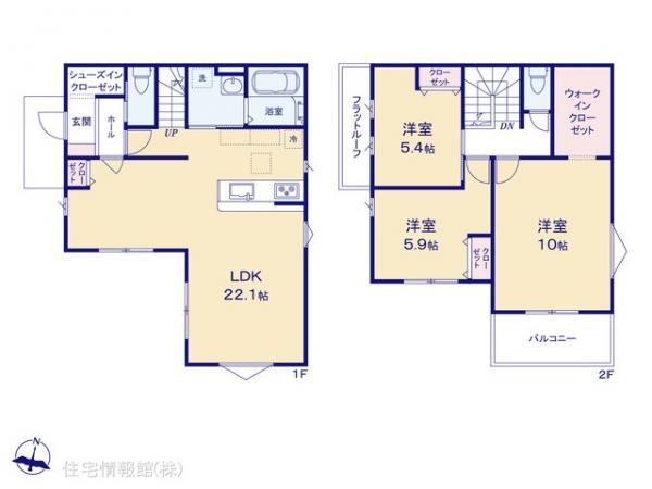 新築戸建 埼玉県草加市青柳８丁目2498-5 東武伊勢崎線新田駅 3,998万円