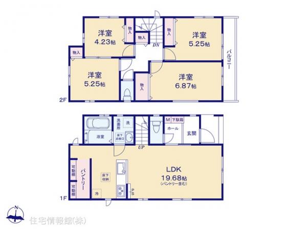 新築戸建 埼玉県川口市上青木３丁目13-8 埼玉高速鉄道鳩ケ谷駅 4,690万円