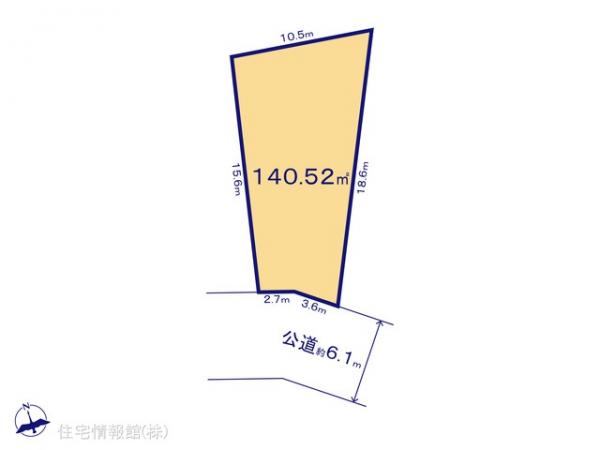 土地 千葉県船橋市飯山満町３丁目1761-27 東葉高速鉄道北習志野駅 3,150万円