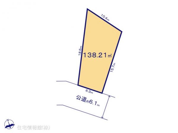 土地 千葉県船橋市飯山満町３丁目1761-27 東葉高速鉄道北習志野駅 3,150万円