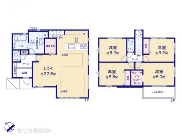 新築戸建 神奈川県川崎市多摩区寺尾台１丁目15-24 小田急線生田駅 7,249万円