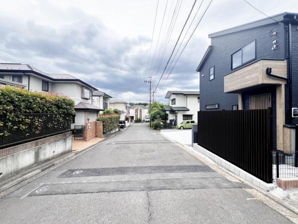 青葉区桂台2丁目第2 前面道路含む現地写真