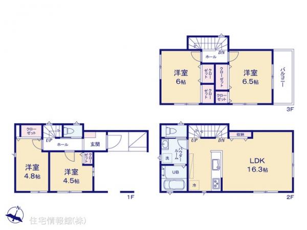 新築戸建 神奈川県横浜市旭区二俣川２丁目24-8 相鉄本線二俣川駅 6,580万円