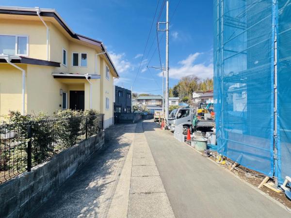 横浜市泉区新橋町2期 前面道路含む現地写真