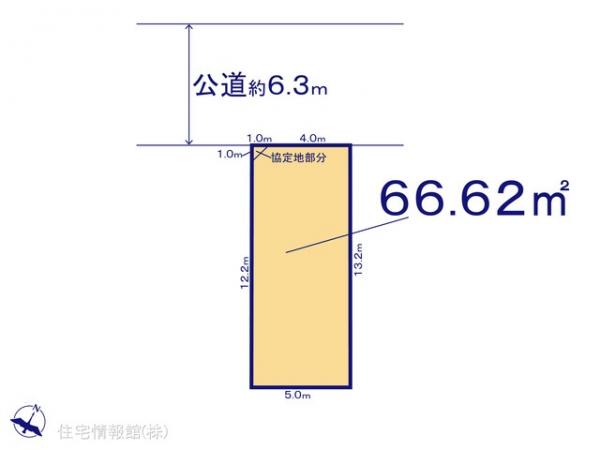 土地 埼玉県さいたま市浦和区本太３丁目240-2 JR京浜東北線北浦和駅 6,299万円