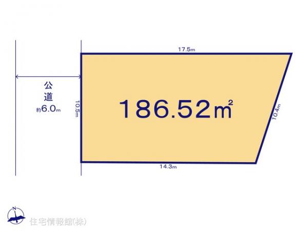 土地 千葉県野田市日の出町23-10 東武野田線川間駅 1,600万円