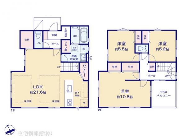 新築戸建 千葉県松戸市二ツ木 千代田常磐線新松戸駅 6,299万円