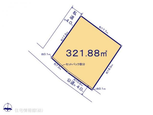 土地 神奈川県横浜市瀬谷区相沢７丁目2-4 相鉄本線瀬谷駅 5,480万円