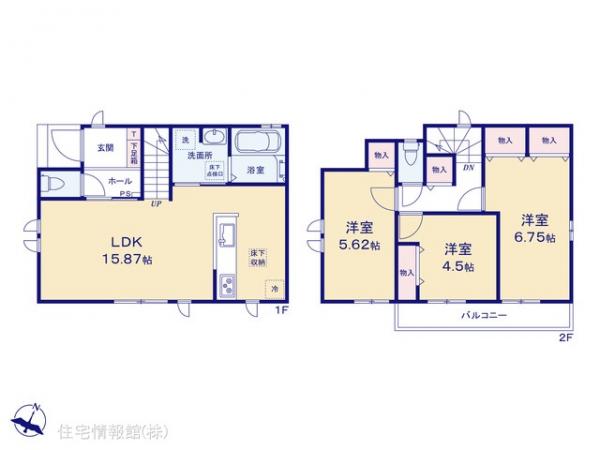 新築戸建 埼玉県川越市むさし野26-25 西武新宿線南大塚駅 2,790万円