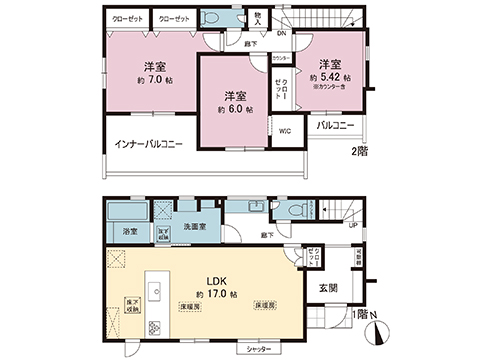新築戸建 横浜市泉区緑園７丁目 相鉄いずみ野線南万騎が原駅 7,480万円