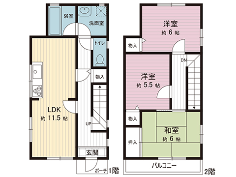 中古戸建 青梅市新町３丁目 JR青梅線小作駅 2,690万円