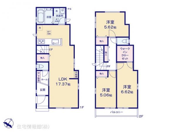 新築戸建 埼玉県富士見市鶴瀬西３丁目21-6 東武東上線鶴瀬駅 3,990万円