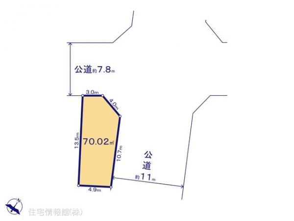 土地 神奈川県横浜市南区共進町２丁目40 横浜市営地下鉄ブルーライン蒔田駅 4,898万円