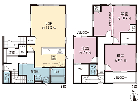新築戸建 町田市忠生２丁目 JR横浜線古淵駅 4,499万円