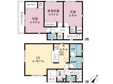 新築戸建 町田市図師町 JR横浜線古淵駅 3,580万円