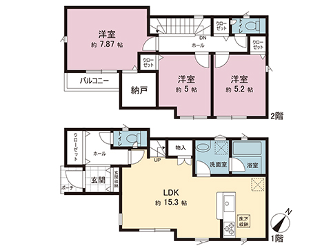 新築戸建 町田市図師町 JR横浜線古淵駅 3,180万円