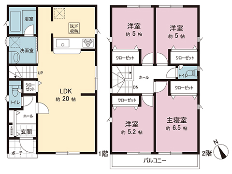 新築戸建 伊勢原市下落合 小田急線愛甲石田駅 2,980万円