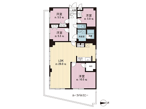 中古マンション 川崎市多摩区宿河原５丁目 JR南武線宿河原駅 4,199万円