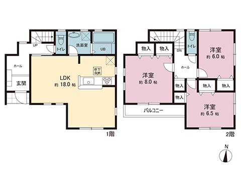 新築戸建 宇都宮市西川田南１丁目 東武宇都宮線西川田駅 2,890万円